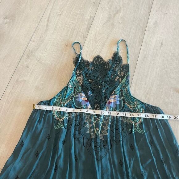 Free People Who's Sorry Now Floral Slip Dress size M - Picture 3 of 8